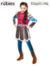 ASTRID - HOW TO TRAIN YOUR DRAGON BATTLESUIT COSTUME, CHILD - Front