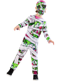 POP ART MUMMY COSTUME, CHILD - Side