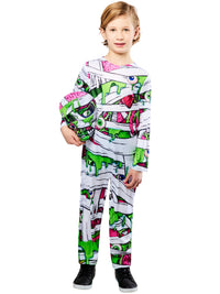 POP ART MUMMY COSTUME, CHILD - Back