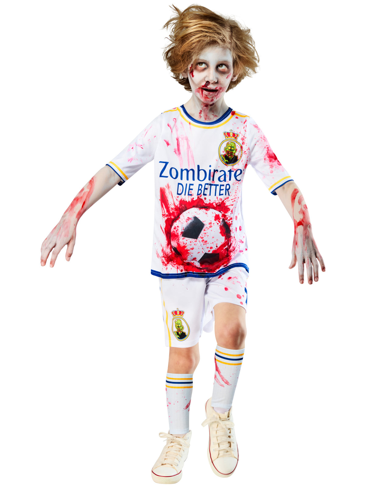 ZOMBIE ROTTENALDO COSTUME, CHILD - Back