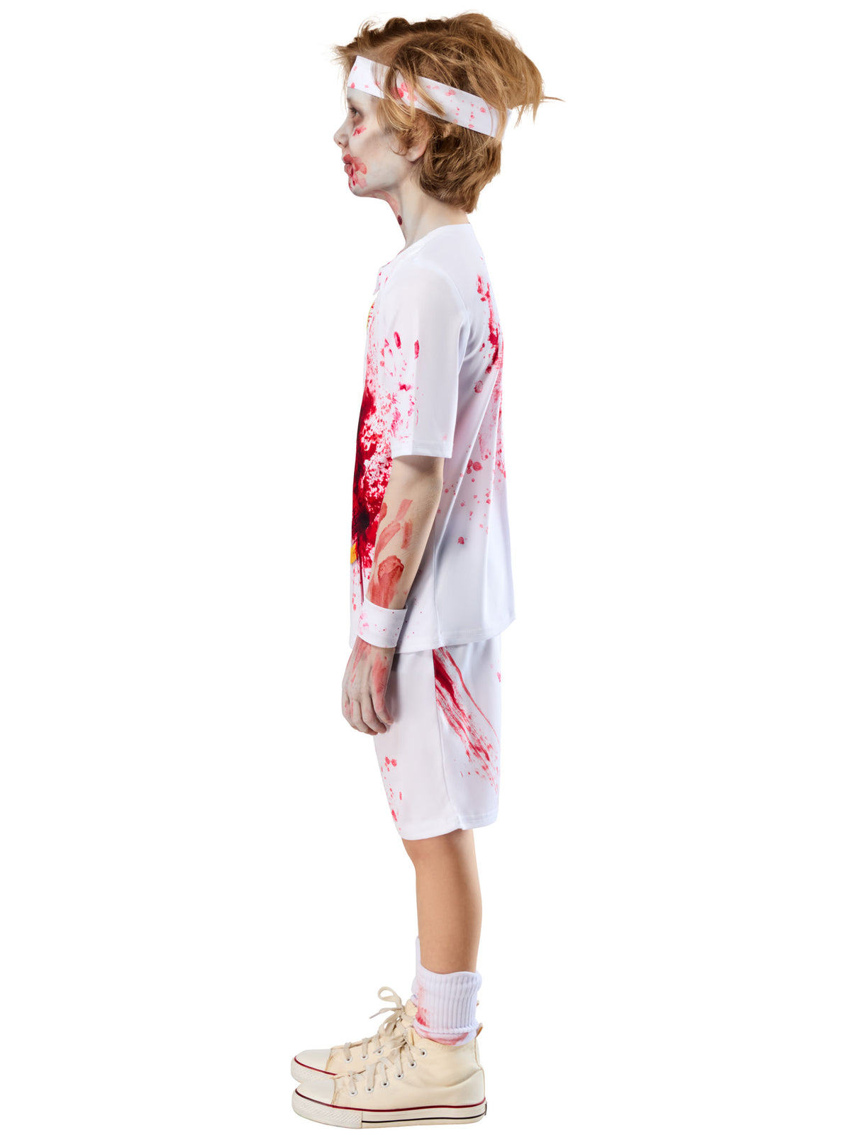 ZOMBIE ROTTER FEDERER COSTUME, CHILD - 7-8 YRS - Packaging