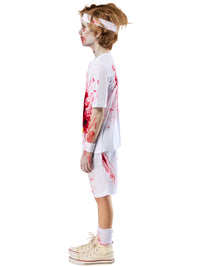 ZOMBIE ROTTER FEDERER COSTUME, CHILD - 7-8 YRS - Packaging