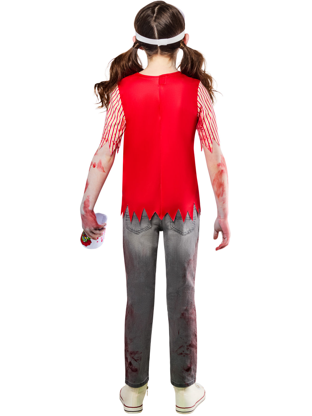 ZOMBIE BURGER WORKER COSTUME, CHILD - Packaging