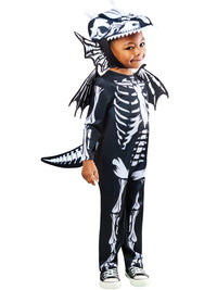 DRAGON SKELETON COSTUME, CHILD - Back