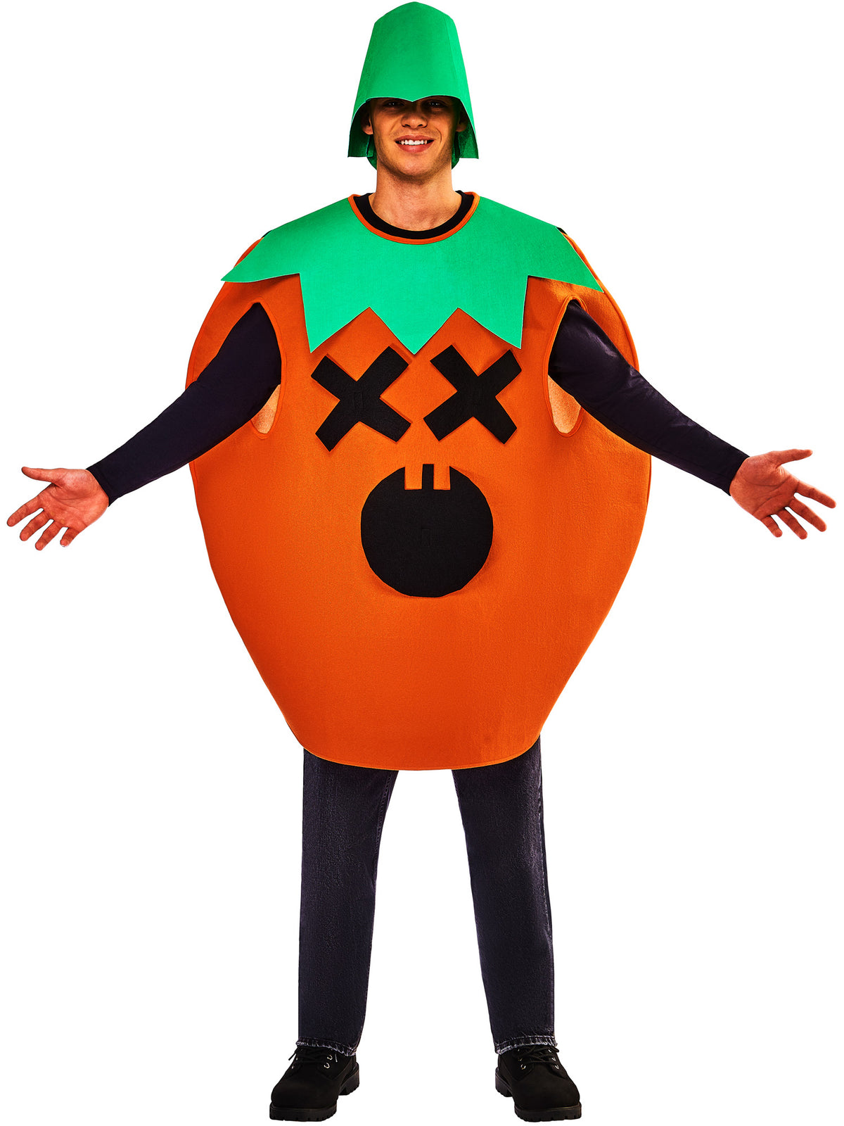 PUMPKIN TABARD - ADULTS ONE SIZE - Side
