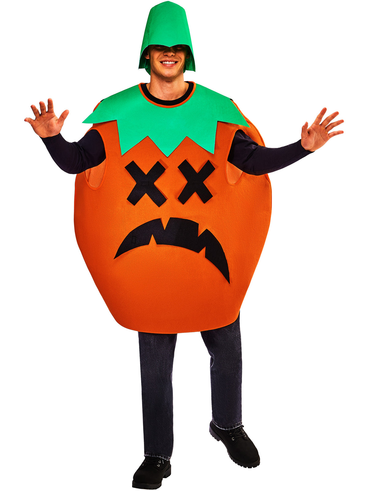 PUMPKIN TABARD - ADULTS ONE SIZE - Packaging