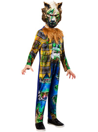 TOXIC WEREWOLF COSTUME, CHILD - Side