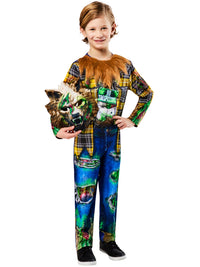 TOXIC WEREWOLF COSTUME, CHILD - Back