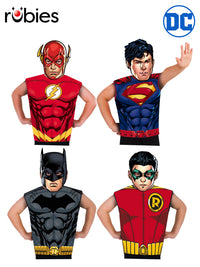 DC COMICS BOYS PARTYTIME ASST 32 PACK, CHILD - 3-5 YRS - Front