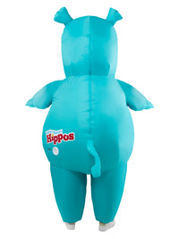 HUNGRY HIPPO INFLATABLE ADULT COSTUME - ONE SIZE - Back
