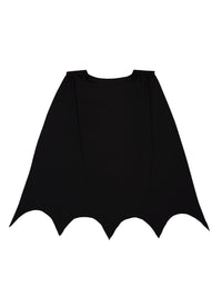 BATMAN COSTUME TOP, CAPE &amp; MASK ADULT - M-L