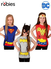 DC COMICS GIRLS PARTYTIME ASST 32 PACK, CHILD - 3-5 YRS - Front
