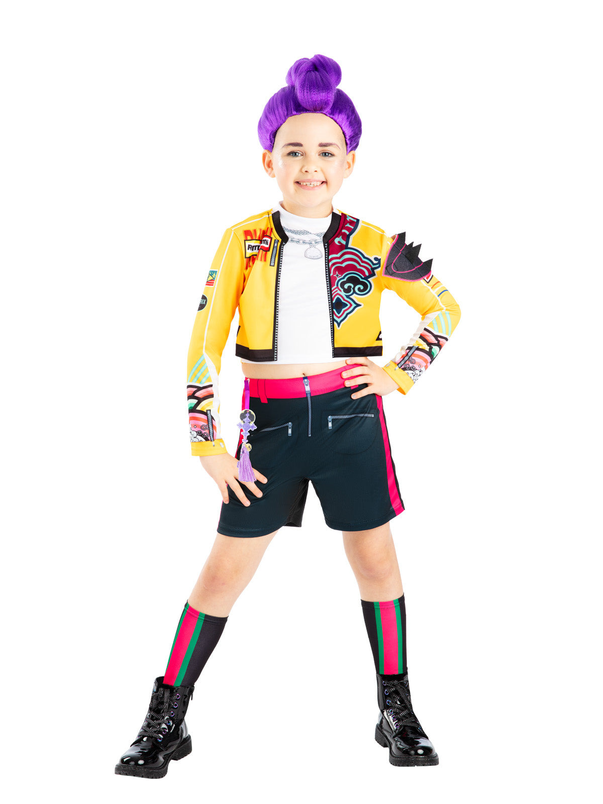 K-POP DEMON HUNTERS RUMI CORE COSTUME, CHILD - Side