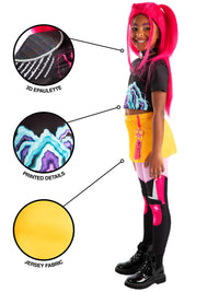 K-POP DEMON HUNTERS MIRA COSTUME, CHILD