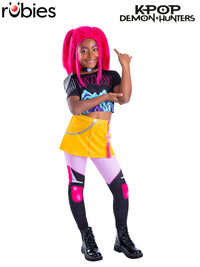K-POP DEMON HUNTERS MIRA COSTUME, CHILD - Front