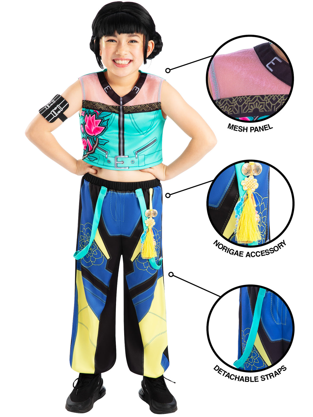 K-POP DEMON HUNTERS ZOEY COSTUME, CHILD