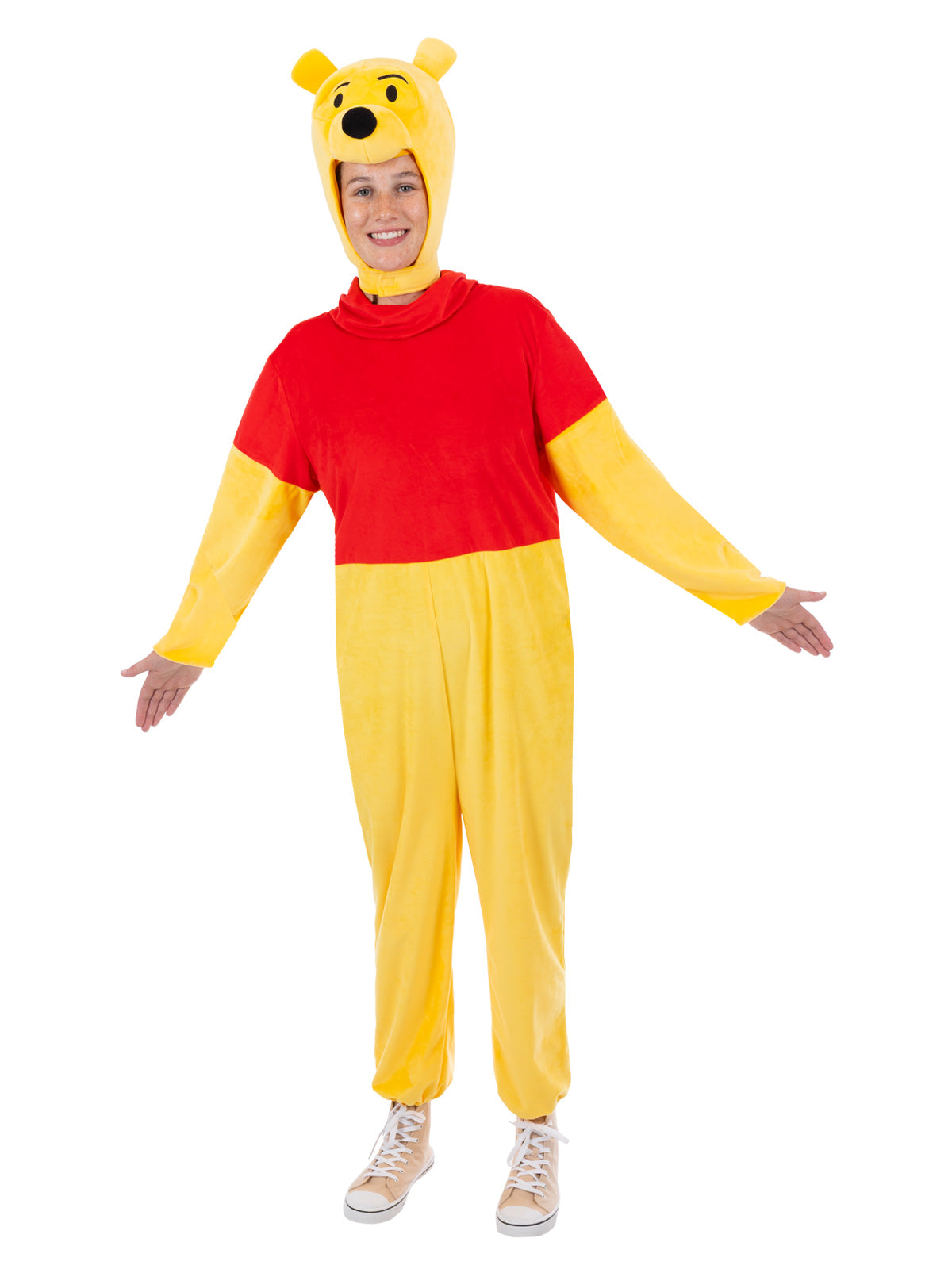 WINNIE THE POOH DELUXE ONESIE, ADULT - Side
