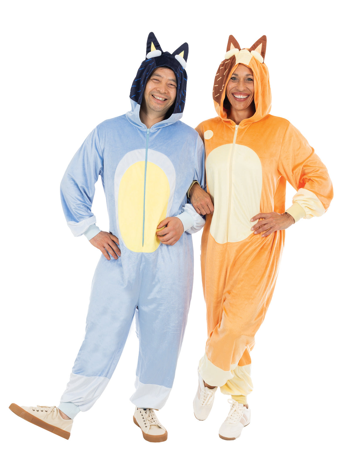BLUEY CHILLI 'MUM' ONESIE COSTUME, ADULT