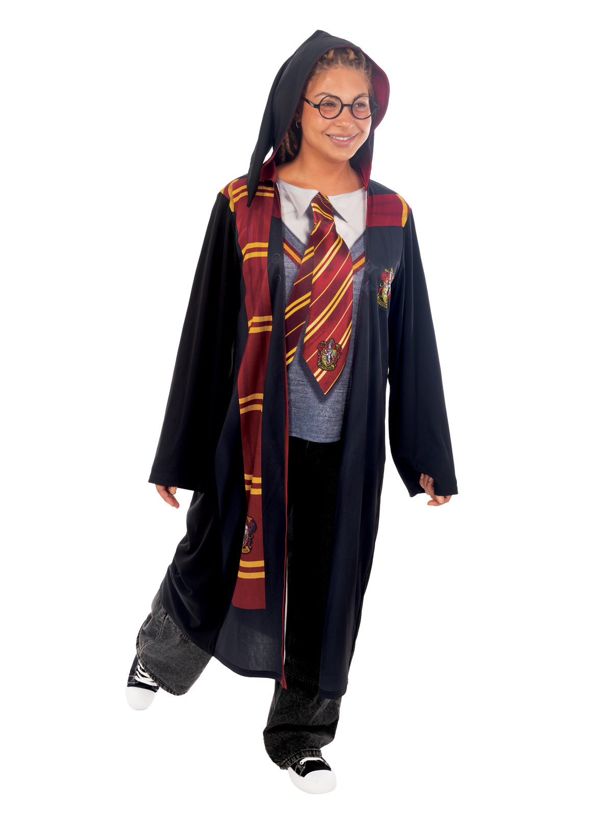 HARRY POTTER/GRYFFINDOR ROBE, ADULT - STD - Side