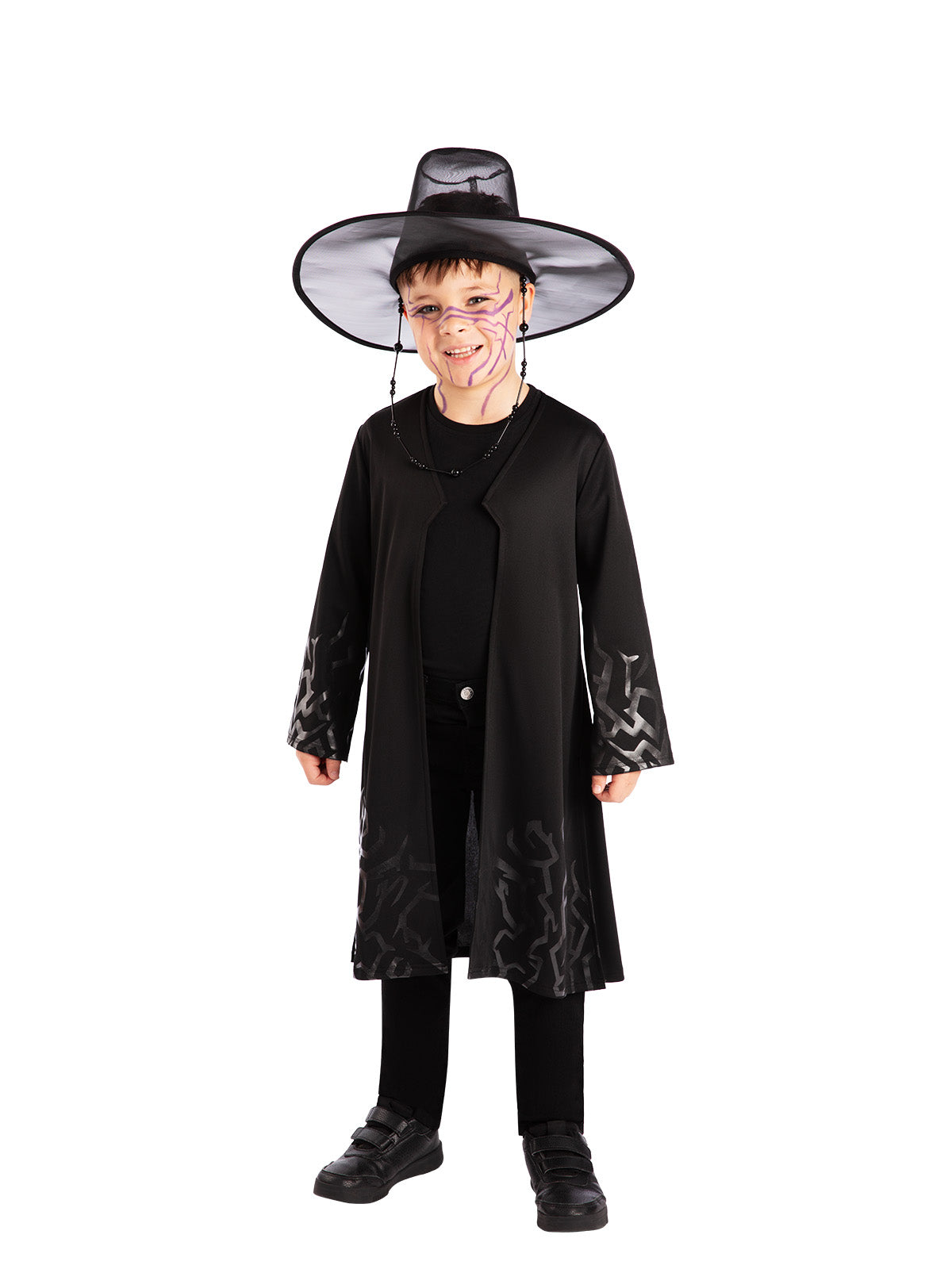 K-POP DEMON HUNTERS JINU DEMON COSTUME, CHILD - Back