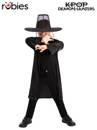 K-POP DEMON HUNTERS JINU DEMON COSTUME, CHILD - Front