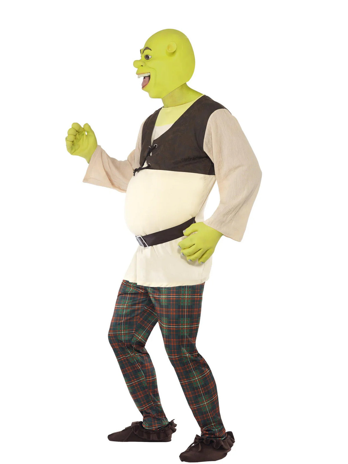 SHREK COSTUME, ADULT - Back