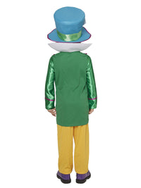 MAD HATTER BOYS DELUXE COSTUME (LARGE POLYBAG), CHILD - Back