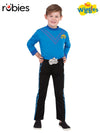 THE WIGGLES BLUE DELUXE COSTUME, CHILD - Front
