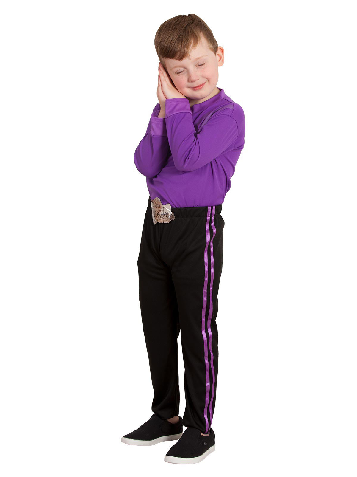 THE WIGGLES PURPLE DELUXE COSTUME, CHILD - Back