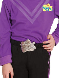 THE WIGGLES PURPLE DELUXE COSTUME, CHILD - Side