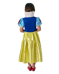 SNOW WHITE RAINBOW DELUXE COSTUME, CHILD - 6-8 YRS - Side