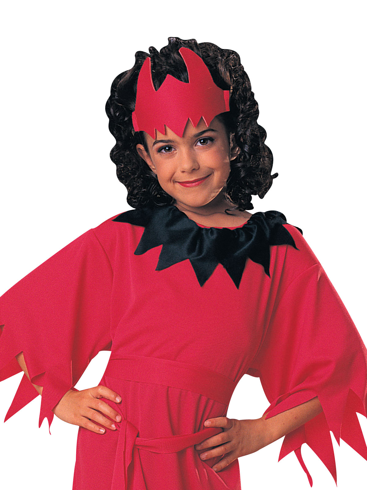 DEVIL GIRL COSTUME, CHILD - S - Back