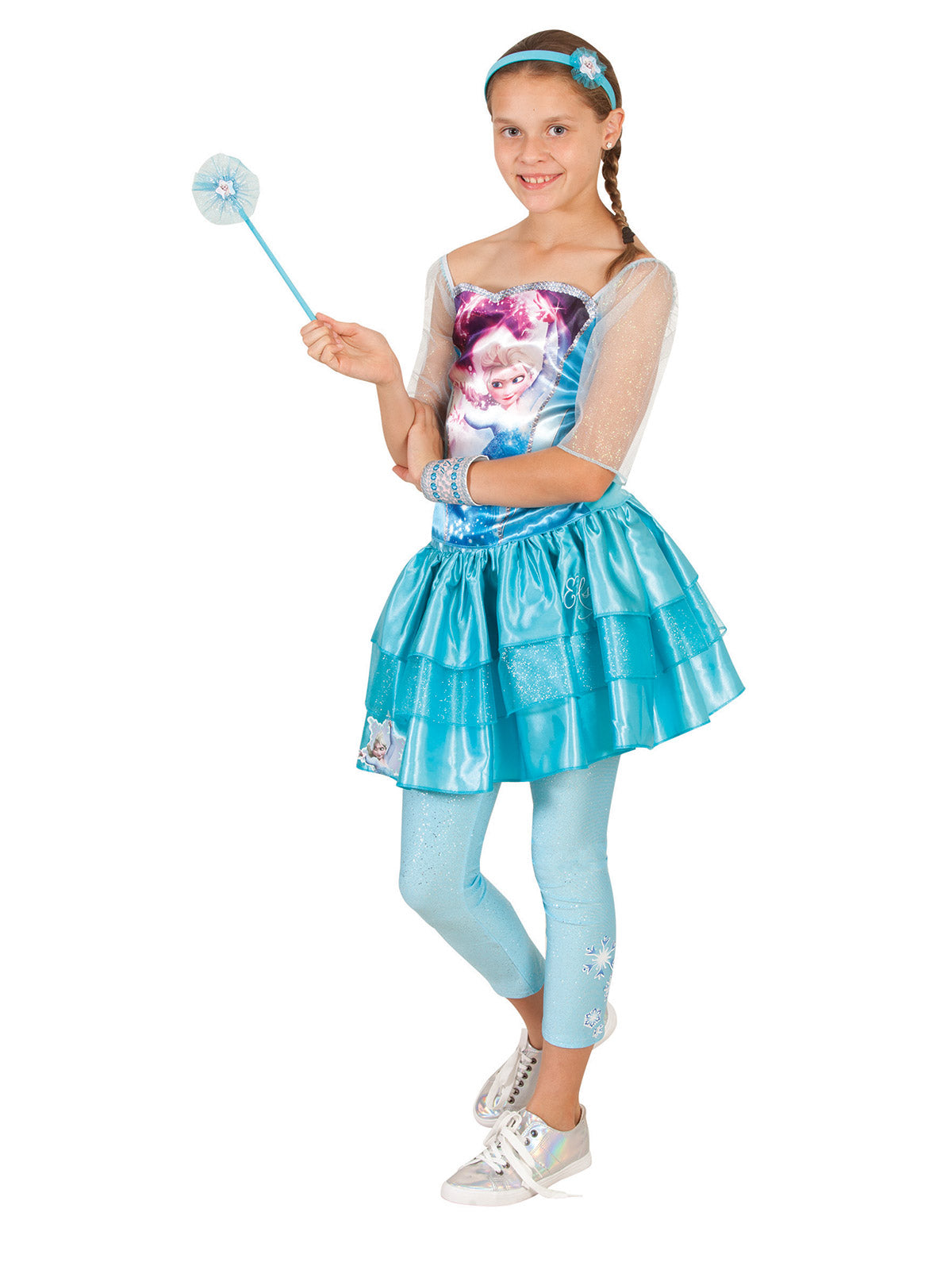 ELSA FOOTLESS TIGHTS, CHILD - Back