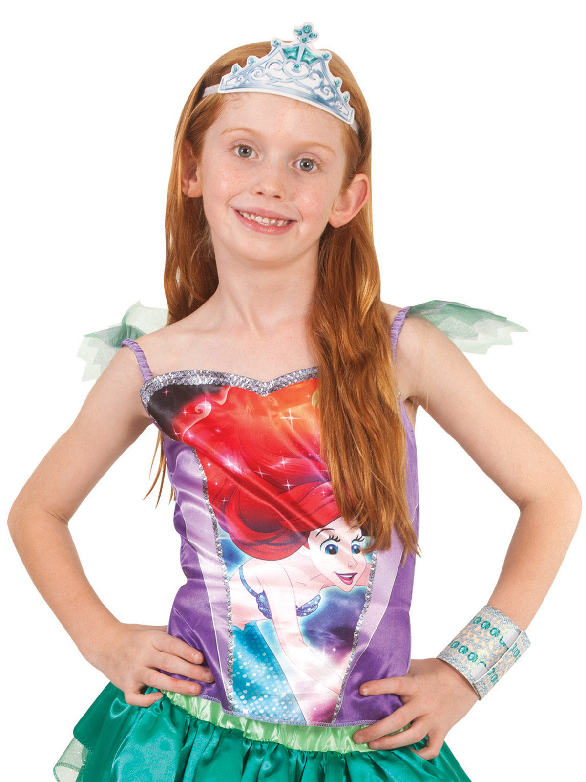 ARIEL FABRIC TIARA, CHILD - 3 Plus - Back