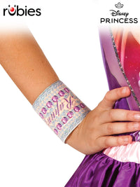 RAPUNZEL FABRIC WRIST BAND, CHILD - 3 Plus - Front