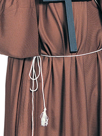 MONK ROBE, BROWN - ADULT - Side