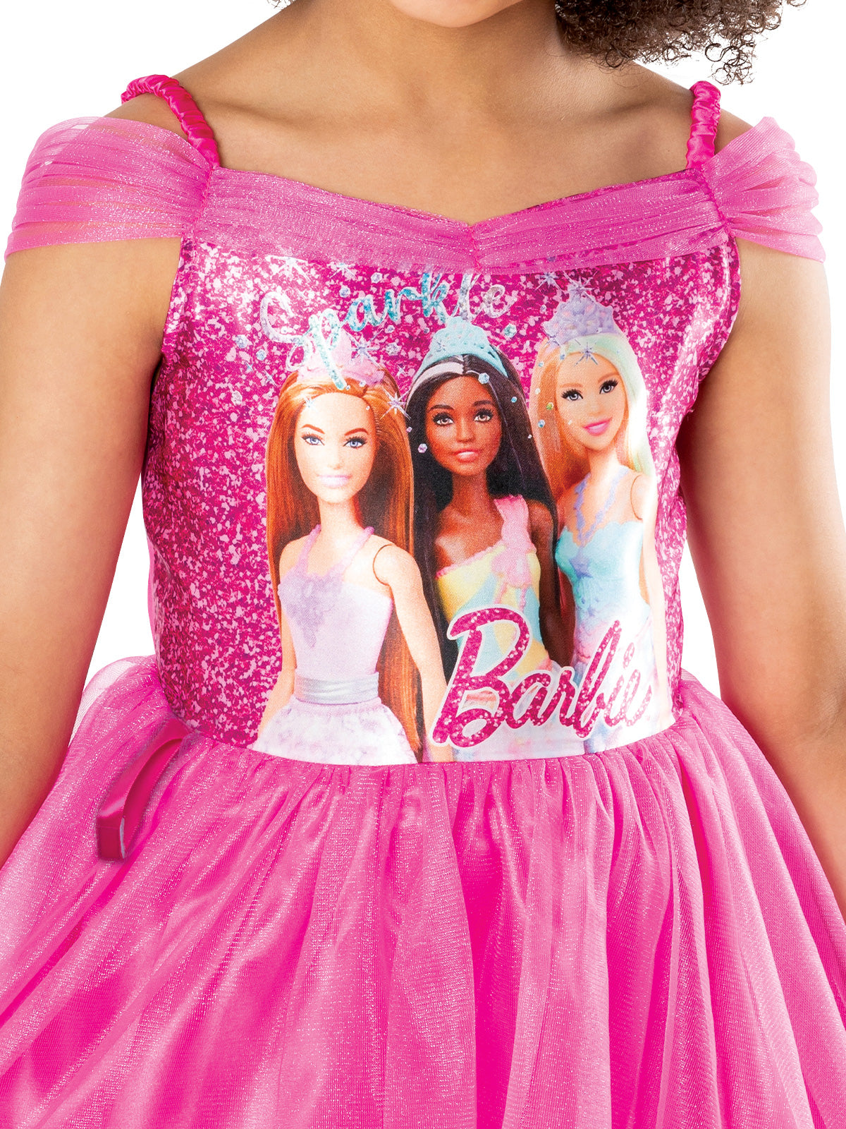 BARBIE &amp; FRIENDS PINK COSTUME - SIZE 4-6 - Back