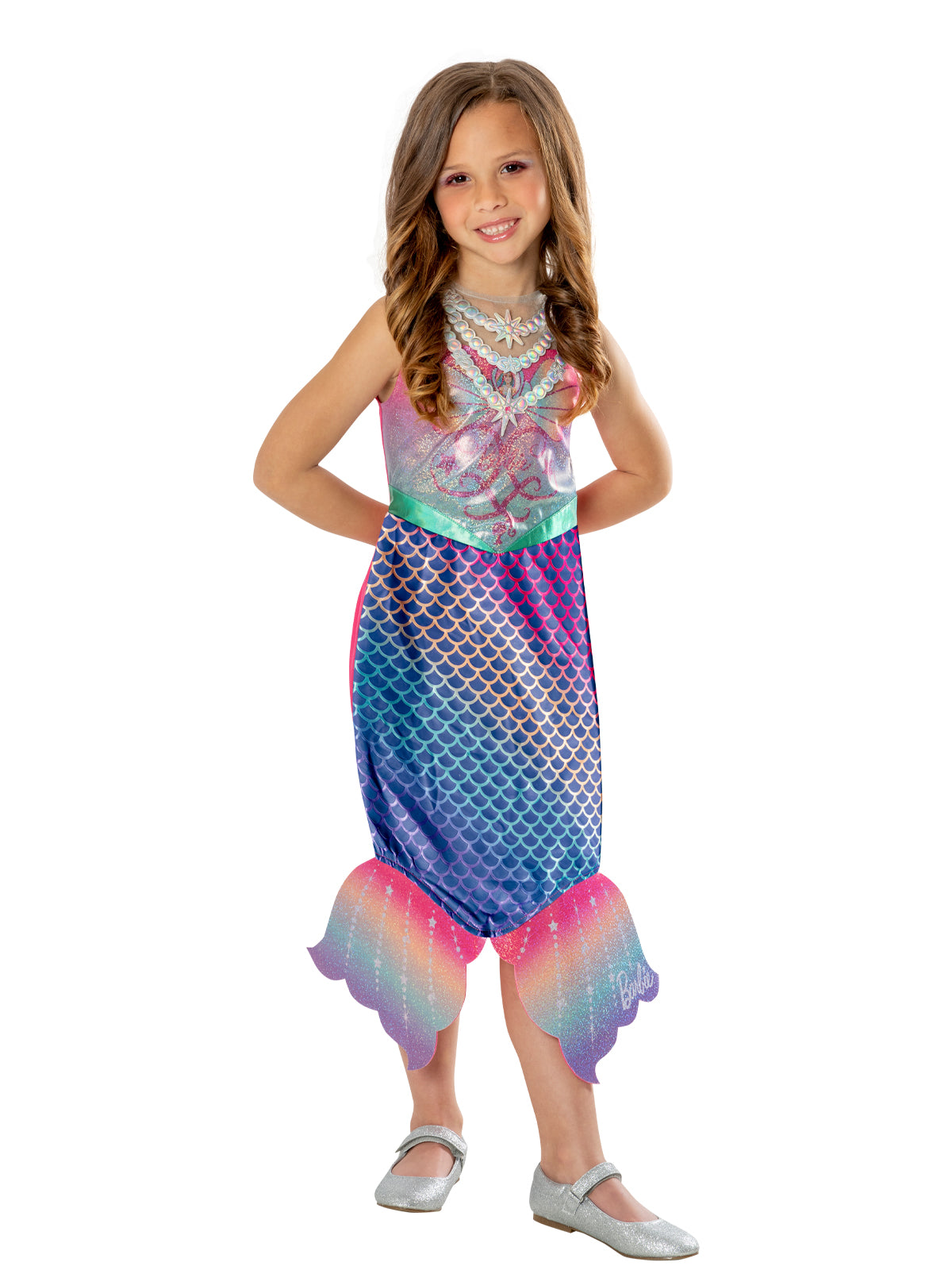 BARBIE COLOUR CHANGE MERMAID COSTUME, CHILD - Side
