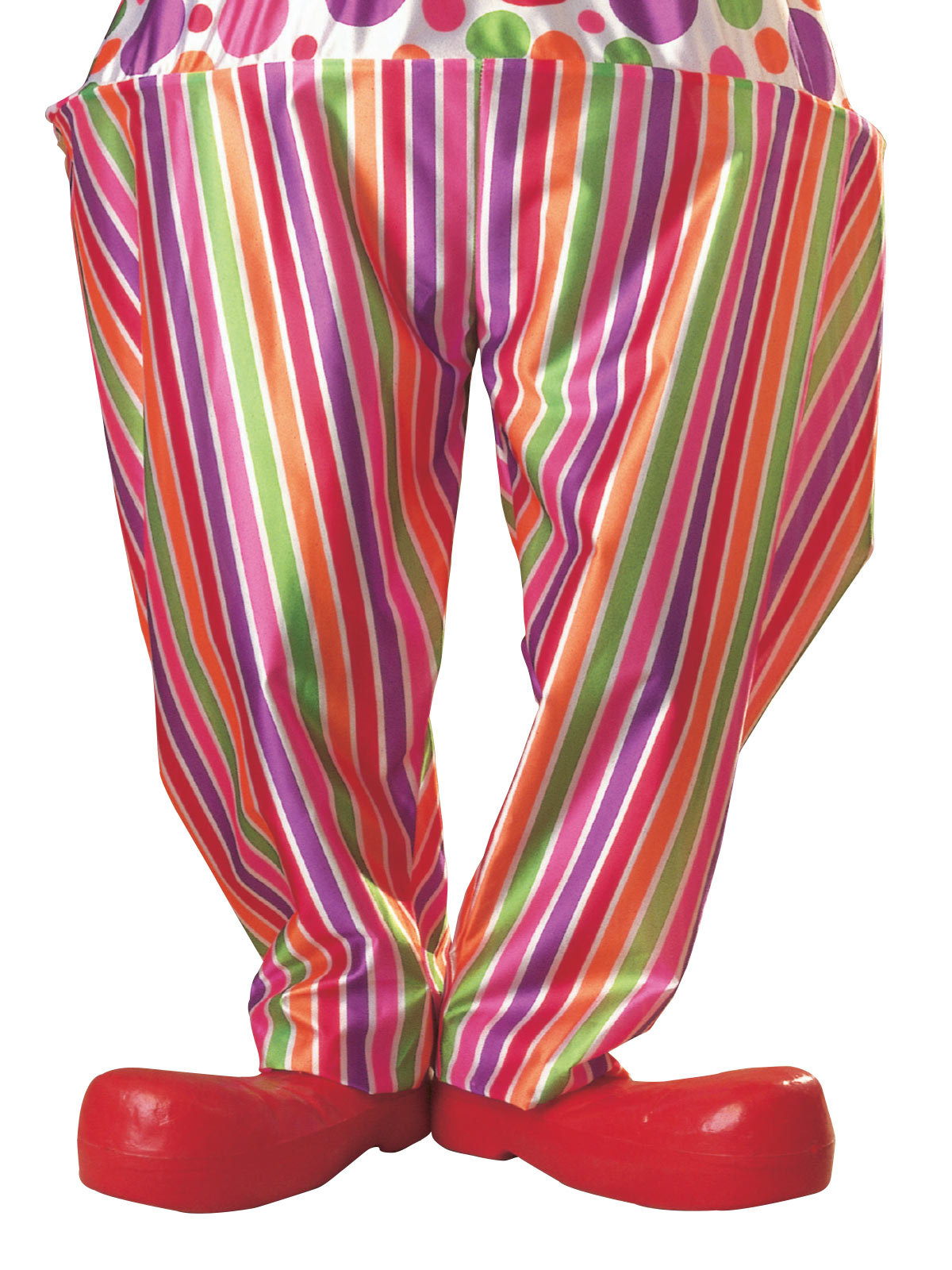 SNAZZY CLOWN COSTUME, ADULT - STD - Side