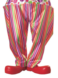 SNAZZY CLOWN COSTUME, ADULT - STD - Side