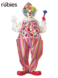 SNAZZY CLOWN COSTUME, ADULT - STD - Front