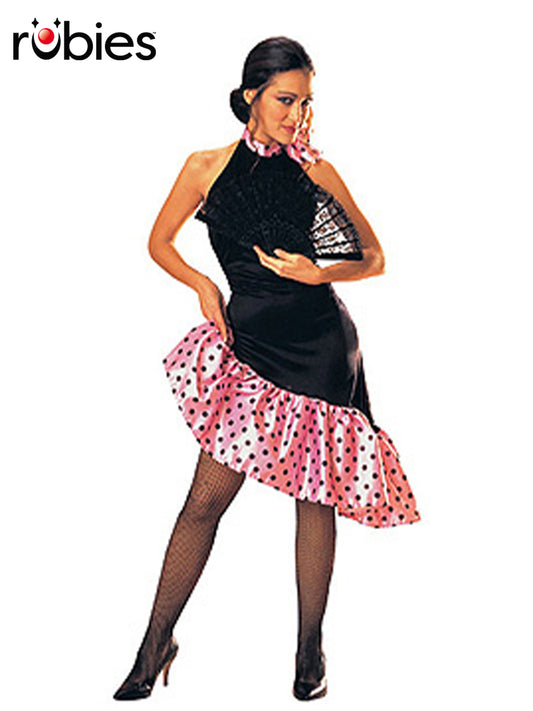 FLAMENCO DANCER COSTUME, ADULT - STD - Front