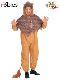 COWARDLY LION COSTUME, ADULT - STD - Front