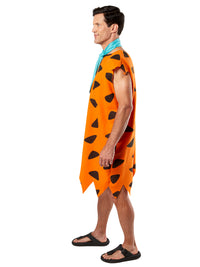 FRED FLINTSTONE COSTUME, ADULT - Back