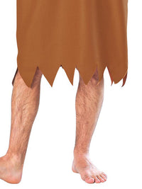 BARNEY RUBBLE CLASSIC COSTUME, ADULT - Side