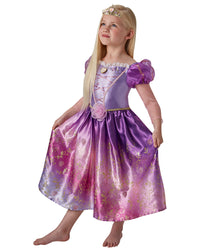 RAPUNZEL RAINBOW DELUXE COSTUME, CHILD - Side