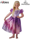 RAPUNZEL RAINBOW DELUXE COSTUME, CHILD - Front
