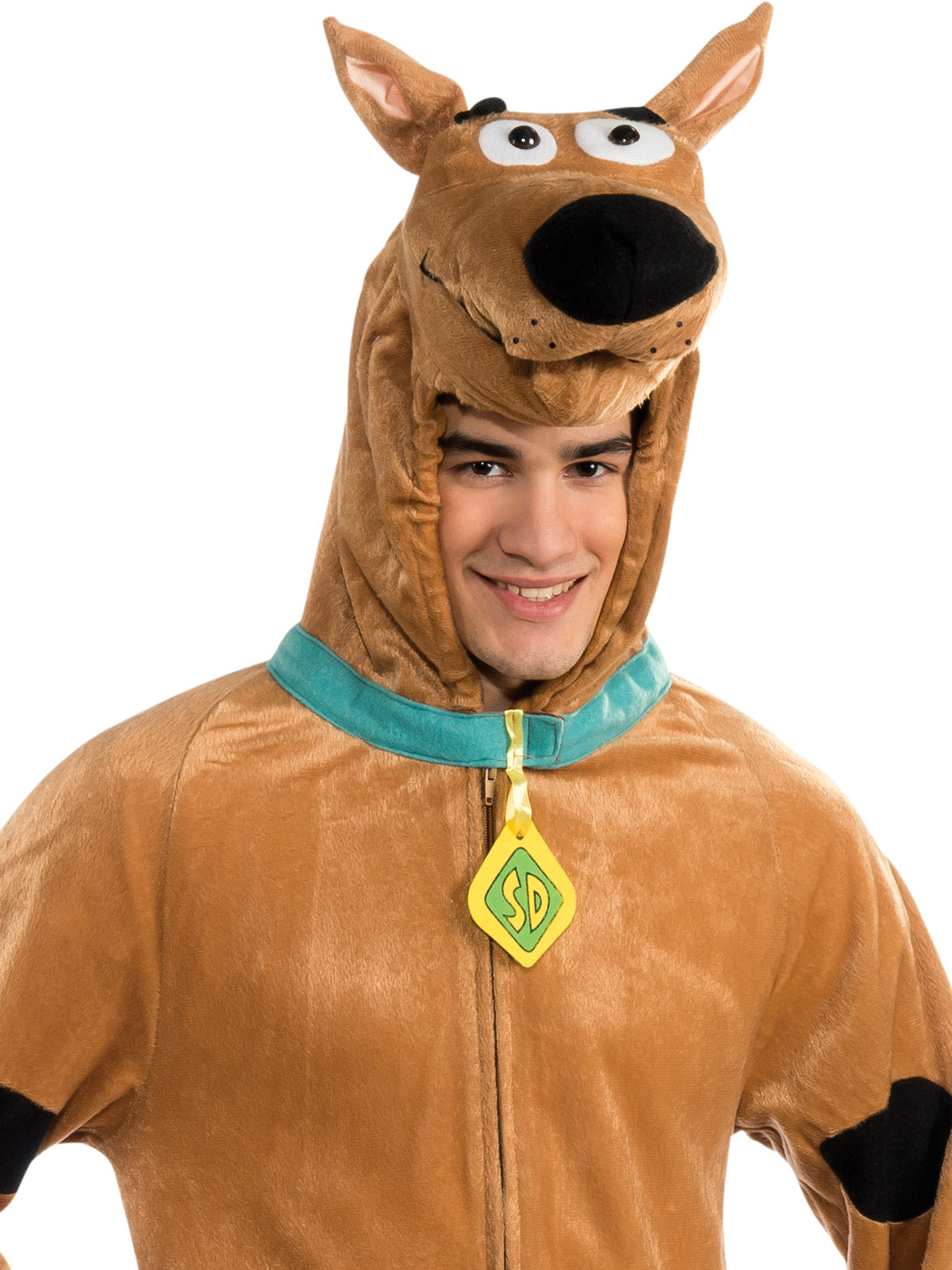 SCOOBY-DOO DELUXE COSTUME, ADULT - STD - Back