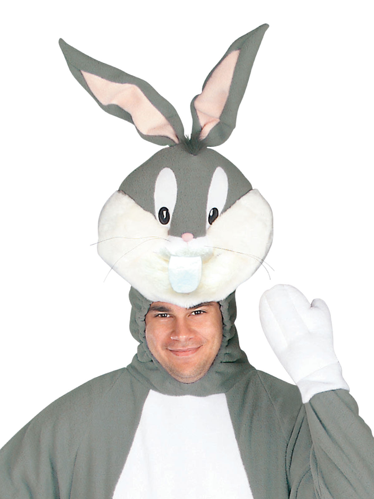 BUGS BUNNY DELUXE COSTUME, ADULT - STD - Side