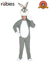 BUGS BUNNY DELUXE COSTUME, ADULT - STD - Front